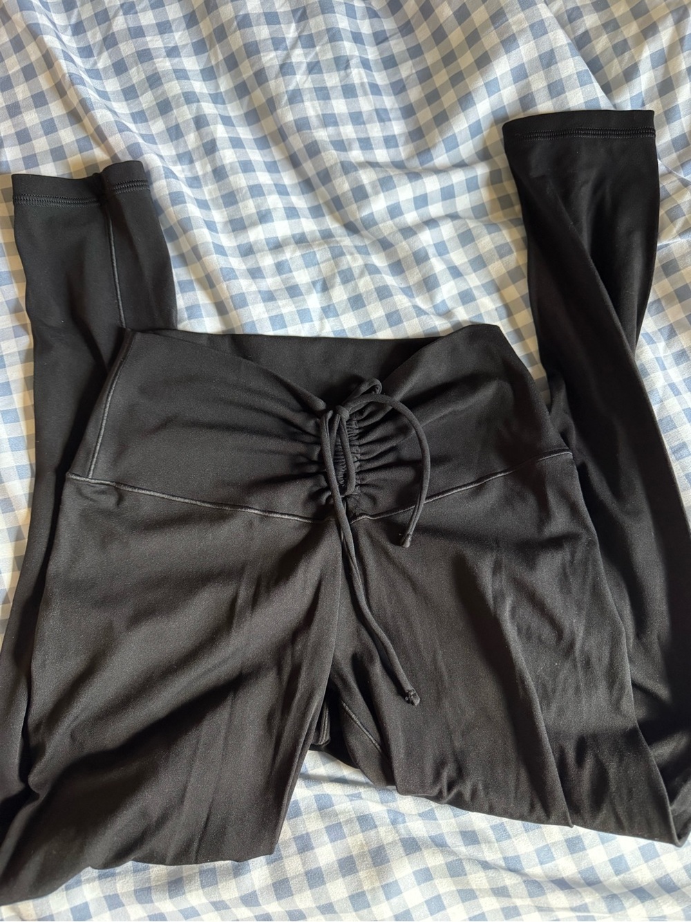 Aerie Offline Cinch Black Leggings